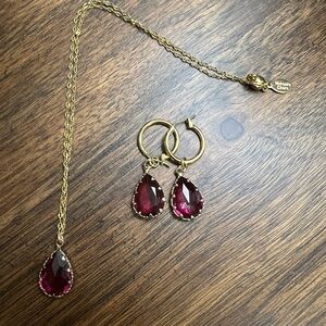 Melania Clara / By Alexa Rae necklace and earrings